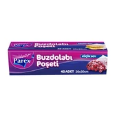 Parex Buzdolabı Poşeti Küçük 40'lı - 1