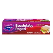 Parex Buzdolabı Poşeti Büyük 15'li - 1