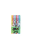 Keçeli Kalem 6 Renk Pastel Kesik Uç 99096 - 1