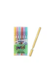 Keçeli Kalem 6 Renk Pastel Kesik Uç Pe99096kç6 - 1