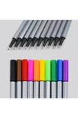 Fineliner Kalem 10 Renk - 2