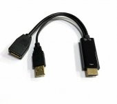 BEEK BC-DSP-HA-DP HDMI AERKEK-=-DP DİŞİ ADAPTÖR - 2