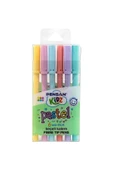 Kidz 6 Renk Pastel Keçeli Kalem - 1