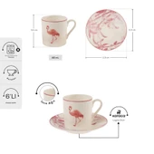 Karaca Jungle 6 Kişilik Kahve Fincanı thumbnail 2