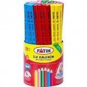 Fatih Kurşun Kalem Jumbo Üçgen Başlangıç Kalemi Renkli - 1
