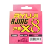 Ryuji Ajing X8 150m PE Pembe LRF İp Misina  0.4 PE - 2.7 kg - 1