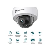 TP-LINK VIGI C240I(2.8MM)  4MP IR DOME NETWORK KAMERA - 1