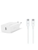 Ttec 2scs22bc Smartcharger Pd 20w Seyahat Hızlı Şarj Aleti+usb-c - Usb-c 3a Kablo Beyaz - 2
