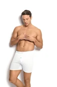 Jiber 127 Erkek Pamuklu Havlu Bel Boxer - 1