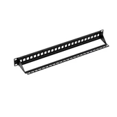 AGER 1U 24port Cat6 Utp Boş Patch Panel AC-610-24 - 3