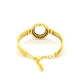 Çeyrek Altın Çerçeve Bileklik Çelik Altın Kaplama Trabzon Model-BLZ-645 thumbnail 5