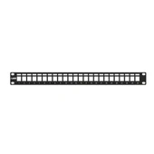 AGER 1U 24port Cat6 Utp Boş Patch Panel AC-610-24 - 4