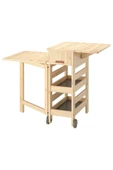 Taşınabilir, Katlanır Mutfak Masası, Çam, 1-2 Kişilik, Katlanabilir thumbnail 1