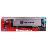 32671S-W Welly Scania Transporter V8 R730 1:24 -Karsan Oyuncak - 1