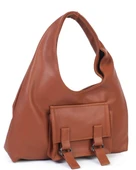 Kadın Yeni Sezon Cepli Omuz Çantası - 1