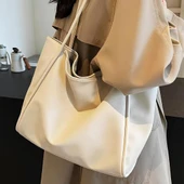 Krem Soft XL Kadın Omuz ve Kol Çantası - 2