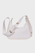 Yeni Sezon Beyaz Kadın Kademeli Askılı Çapraz Baget Omuz Çanta thumbnail 1