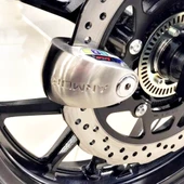 Armor 614 MVA Alarmlı Motorsiklet Disk Kilidi Mil Çapı 14mm Paslanmaz Çelik thumbnail 4