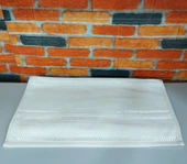 Özdilek 1 Adet El-Yüz Havlusu Araboş Nakışlık (50x90)-Azra Beyaz - 1