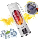 POWERMASTER PM-25963 450ML SHAKEN TAKE KİŞİSEL SMOOTHİE TAŞINABİLİR BLENDER MEYVE SIKACAĞI ŞARJLI BEYAZ - 1