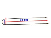 ENDER Benmari 80cm 2500w Rekorlu Düz Rezistans 220V 8.5? Cr-Ni - 1