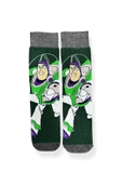 Tekli Unisex Anime Desenli Haki Renkli Esnek Nem Alabilen Pamuklu Çorap thumbnail 1