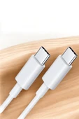 İOS Uyumlu Type-C Girişli Hızlı Şarj 15/15 Pro Max Adaptör ve Kablosu - 4