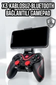 X3 Gamepad Oyun Kolu Bluetooth Bağlantılı Gamestick Android Uyumlu - 1