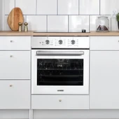 Kumtel Beyaz Cam Ankastre Fırın 8 Prog. B66-SF2(MT) - 2