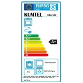 Kumtel Beyaz Cam Ankastre Fırın 8 Prog. B66-SF2(MT) - 4