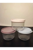 BEE HOME 3’lü Mini Yuvarlak Saklama Kabı (3x175ml) thumbnail 2