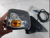 Mitsubishi L200 Pıcup Çift Kabin  Metal ayaklı ve Metal Nikelajlı Sinyal Lambalı Sağ Yolcu Tarafı Dış Dikiz Aynası - 3