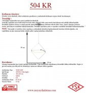 Eray Aydınlatma 504 Krom Led Avize - 4