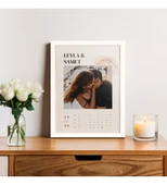 Fotoğraf Baskılı Yapışkanlı Sök Tak Beyaz Çerçeve 20x30cm HK5013 - 1