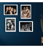 Fotoğraf Baskılı Yapışkanlı Sök Tak Beyaz Çerçeve 20x30cm HK5013 - 4