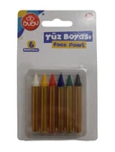 Yüz Boyası 6lı Kalem BU-BU - 1