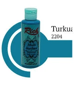 Rich Multi Surface Akrilik Boya 120ml 2204 Turkuaz - 1