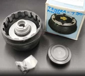 Tempra-Tipo Göbek-35cm Siyah Deri Drifting Momo Spor Direksiyon - 3