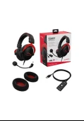 HyperX Cloud II Oyuncu Kulaklık Kırmızı KHX-HSCP-RD - 3