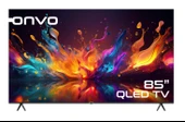 ONVO 85OVF9000UQ 85" 216 Ekran Uydu Alıcılı 4K Ultra HD Google Smart QLED TV - 1