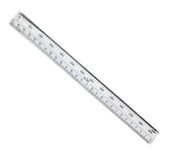 27 cm düz Harita Cetveli 1/25000 ölçekli  -Askeri Cetvel - 1