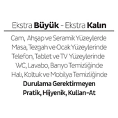Sleepy Easy Clean Lilyum Buketi Yüzey Temizlik Havlusu 100x5 500 Yaprak - 4