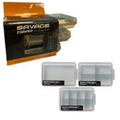 Savage Gear Pocket Box Smoke 3AD LRF Kutu 10.5X6.8X2.6CM - 1