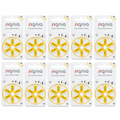 Signia 10 Numara İşitme Cihazı Pili 10Paket (60Lı) - 1