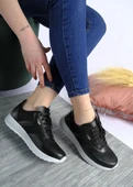 Albishoes Kadın Erkek Unisex Kalın Taban Yazlık Fileli Hafif Rahat Esnek Taban Sneaker Spor Ayakkabı - 2
