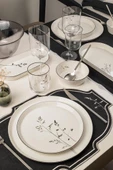 Kütahya Porselen Bone V-Form 26 Parça Yemek Takımı Angelica - 1