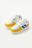 Albishoes Erkek - Kız - Çocuk Bebek Unisex Işıklı Cırtlı Air Okul Ayakkabısı Sneaker Spor Ayakkabı - 4