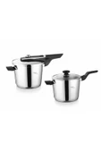 LEGGNO LE-PCQ1216PC64ST PROCOOK QUICK DUDUKLU TENCERE 6+4 LT - 1