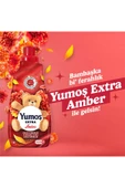 YUMOŞ Extra Konsantre Çamaşır Yumuşatıcısı Amber 1440 ml 60 Yıkama 4adet - 4