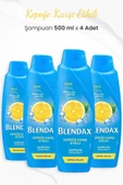 BLENDAX Kepeğe Karşı Limon Özlü Şampuan 500 ml x 4 Adet - 1